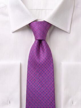 Ted Baker London Purple 100% Silk Necktie
